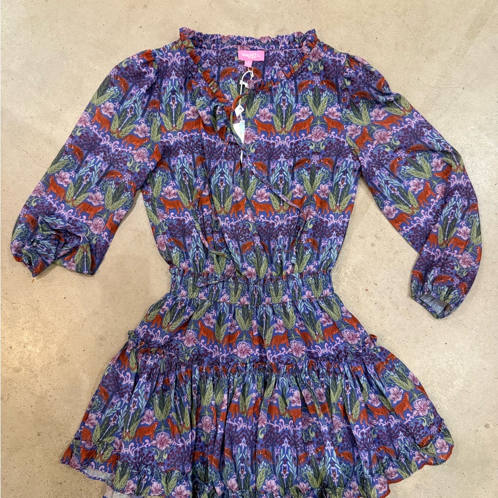 Boho Floral Long Sleeve Dress